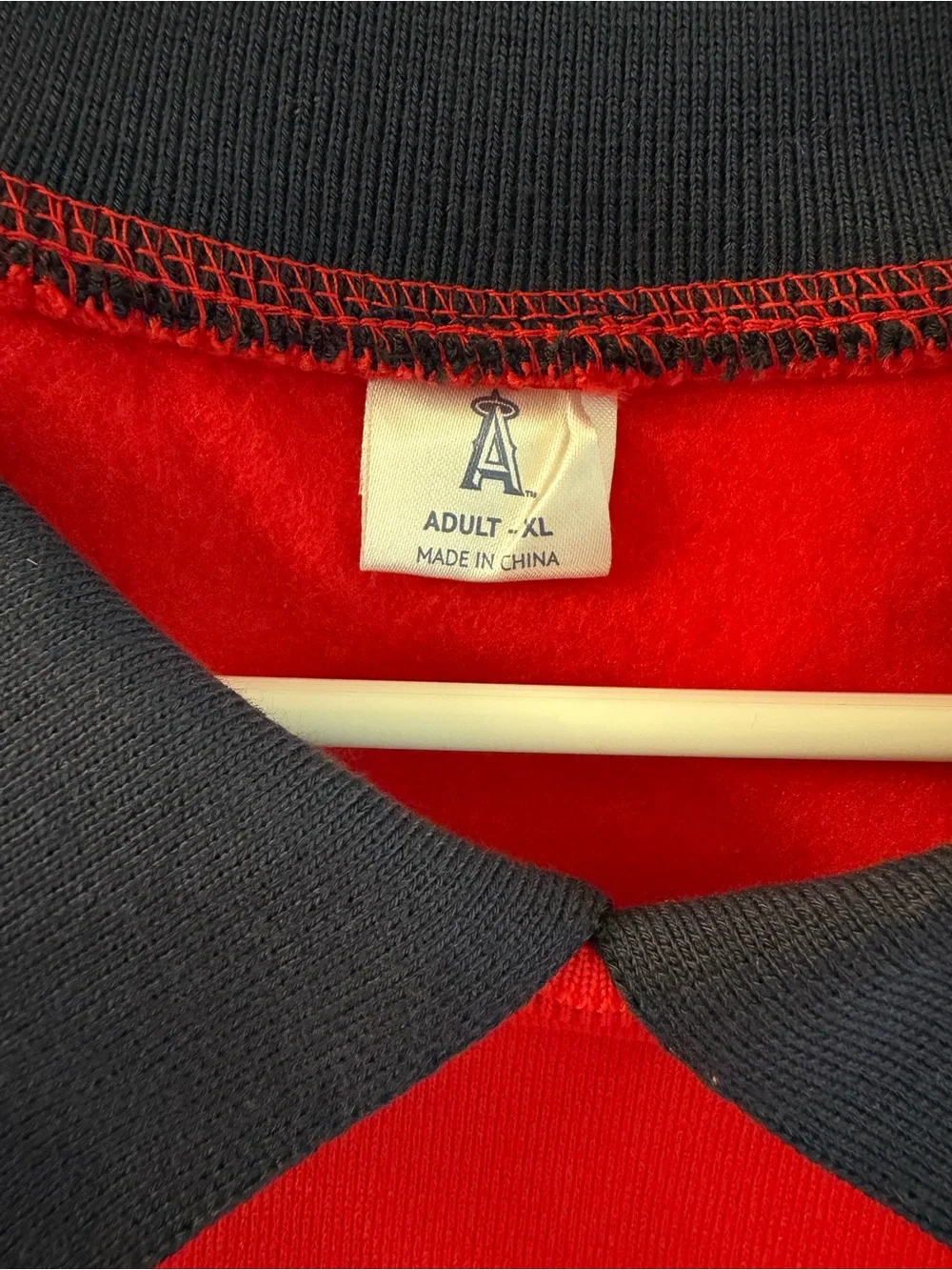 Los Angeles Anaheim Angels Throwback Pullover from 7/17 game size XL